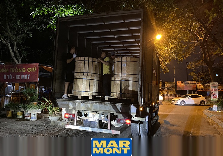 Marmont-cáp quang về kho hợp nhất