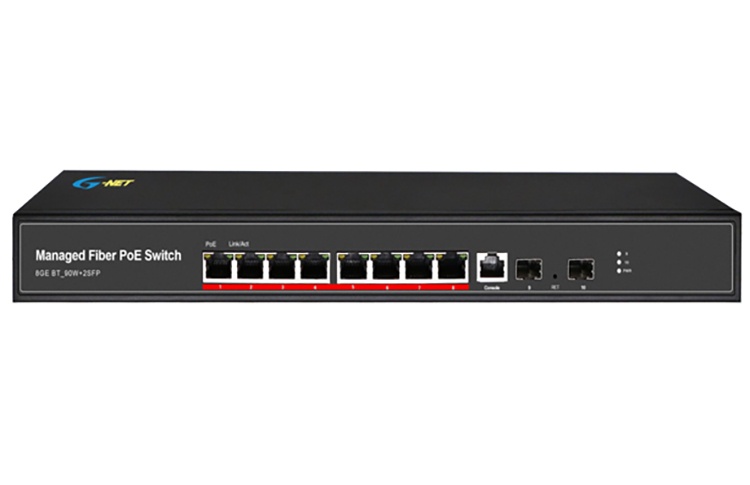 Marmont-Switch PoE GX-MPS-2GX8GPU-SFP