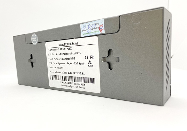 Marmont-Switch PoE 8 Port G-PES-8TP1TX hãng G-NET