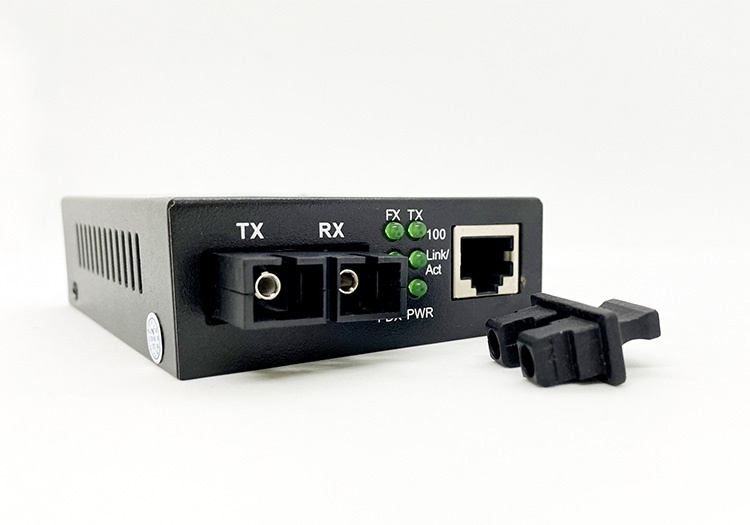 Marmont-PoE Switch G-PMC-1FX1TP-SC20S dual fiber,20KM,SC