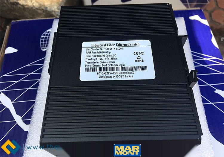 Marmont-Switch Công Nghiệp G-IES-2FX6TX-SC20S G-NET