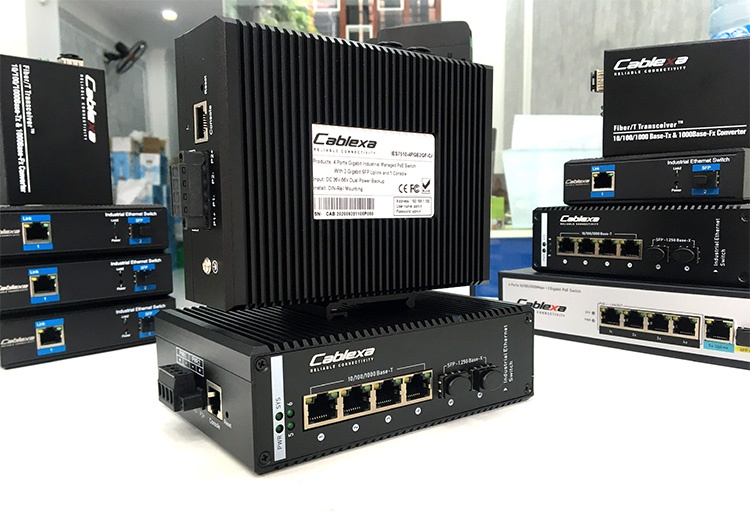 Marmont-Switch công nghiệp IES7510-4PGE2GF-CA hãng Cablexa 