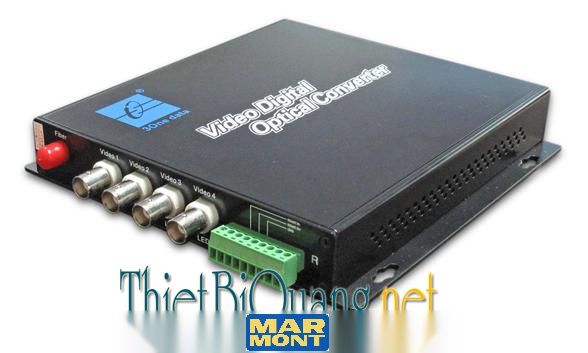 Marmont-Bộ chuyển đổi video sang quang 3Onedata SWV60400
