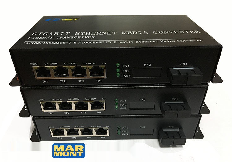 Marmont-Switch quang G-UES-1GX4GT-SC20 hãng G-NET