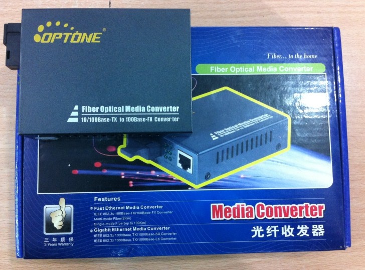 Marmont-Bộ chuyển đổi quang điện Optone OPT-1100S25 media converter 10/100Mbps