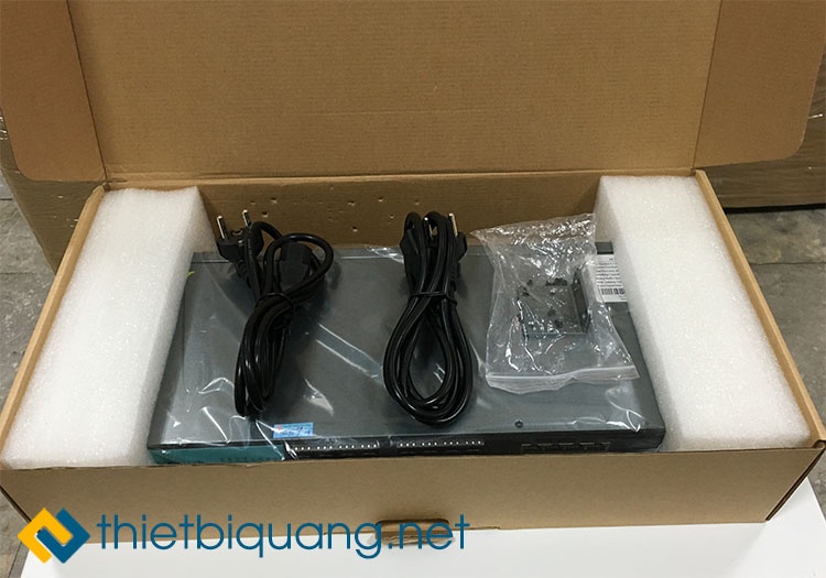 Marmont-Mở hộp Switch quang 16Port SFP 8Port GE