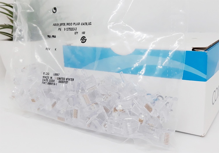 Marmont-tem thông tin sản phẩm hạt mạng Cat6 Commscope
