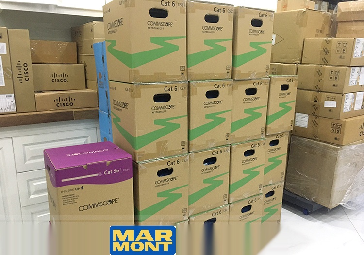 Marmont-dây cáp Cat6 Commscope AMP