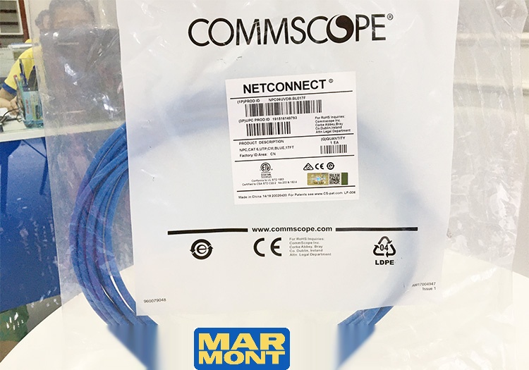 Marmont-Dây nhảy mạng Cat6 Commscope chính hãng
