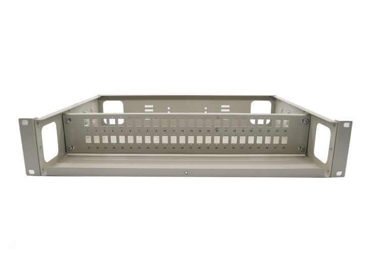 Marmont-Vỏ Hộp phối quang ODF 36FO (36 Core) Full phụ kiện bắt Rack