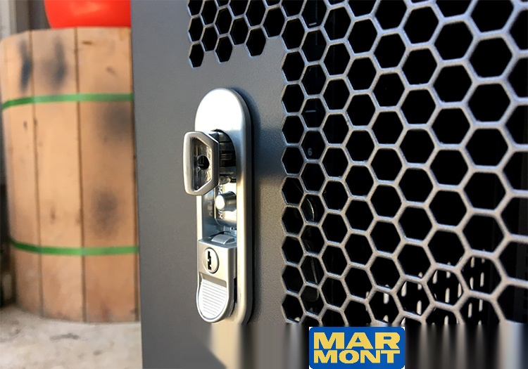 Marmont-Tủ rack 10U D500 màu đen mẫu mới